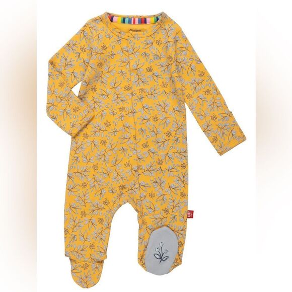 NWT MAGNETIC ME ORGANIC COTTON FOOTIE - Picture 2 of 7